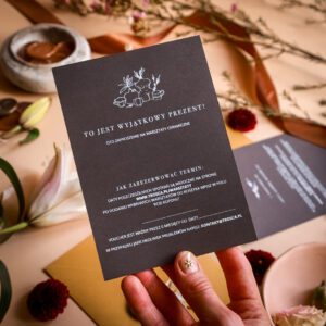 Ozdobny voucher prezentowy