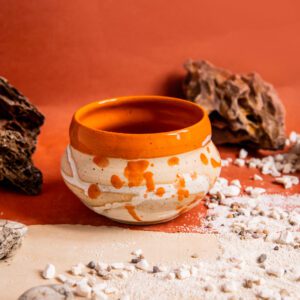 seket - czarka toczona na kole trosca ceramika